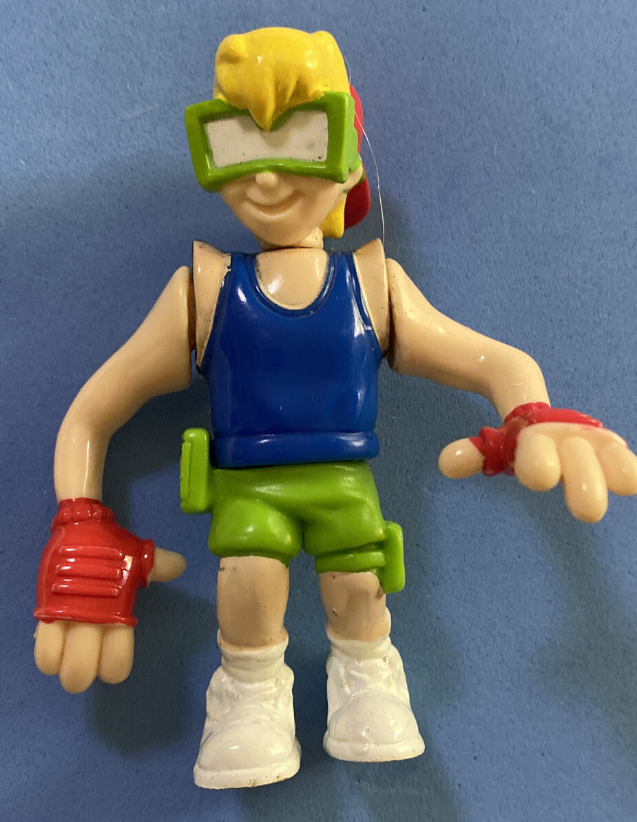 Vintage 1994 Burger King Kid Vid Basketball Action Figure from Kids Club  