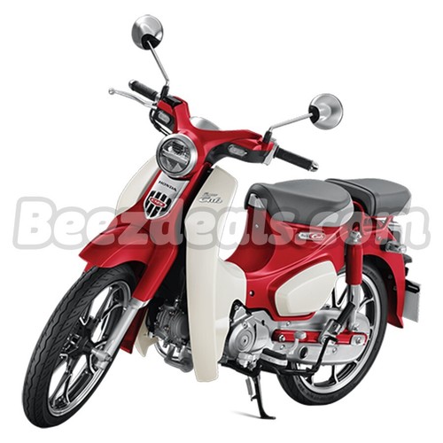 Kurzer Beinschildkorb Frontabdeckung Chrom Honda C125 Super Cub Neu 2018 2025 - Bild 7 von 9
