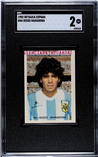 1982 Reyauca World Cup Espana 82 #44 Diego Armando Maradona Argentina SGC 2