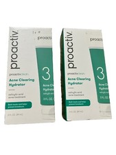 Lot Of 2 Proactiv Clean Step 3 Acne Clearing Hydrator New In Box 3oz Exp 2/2025