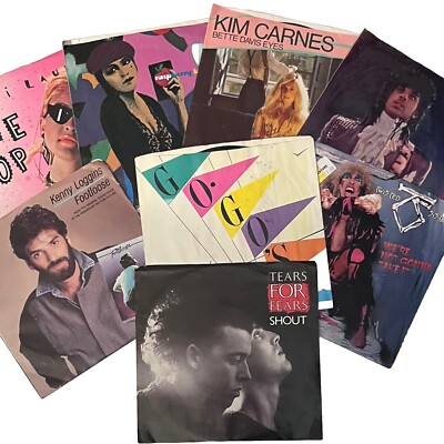 Vintage Vinyl 7  45s You Pick Prince, Eagles, A-Ha, Elton John, Seger and More