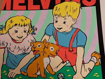 RaRe MELVINS HOUDINI SILKSCREEN PRINT SiGnEd KOZIK 1993 ltd