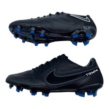Nike Tiempo Legend 9 Elite FG Black Dark Smoke Grey CZ8482-001 - Men's Size 7