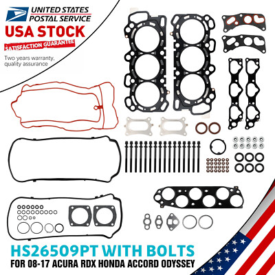 #ad High Sealing Head Gasket Set Fits For 2009 2015 HONDA PILOT 3.5L V6 HS26509PT $89.99