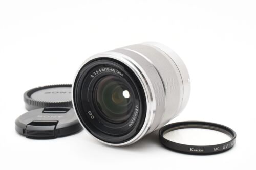 [Near MINT] SONY E 18-55mm f/3.5-5.6 OSS Lens Silver SEL1855 from Japan