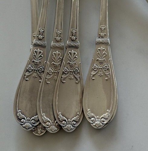 French Odiot Silver Plate 80+ Piece Flatware Set Fork, Spoon, Knife, Serving Etc - Picture 5 of 24