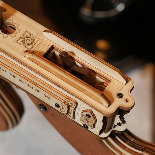 ROKR Thompson Maschinenpistole 3D Holzpuzzle Modell Erwachsene Zum Selbermachen beste Geschenke - Bild 14 von 16