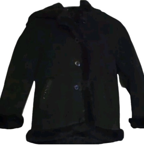 ジャケット・アウター YSTRDY's TMRRW leather anorak Parker YSTRDY'S TMRRW Anorak Parka, Genuine Leather, Black #PG4YXM