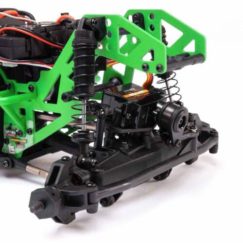 Losi Mini LMT 1/18 4X4 Brushed RTR RC Monster Truck, Grave Digger LOS01026T1 - Bild 10 von 21