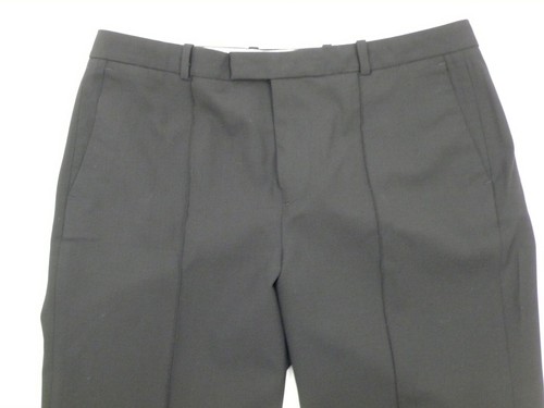 J CREW TOLLENGO 1900 Women's Black Wool Stretch Flat Front Cropped Pant Sz 6 - Picture 2 of 5