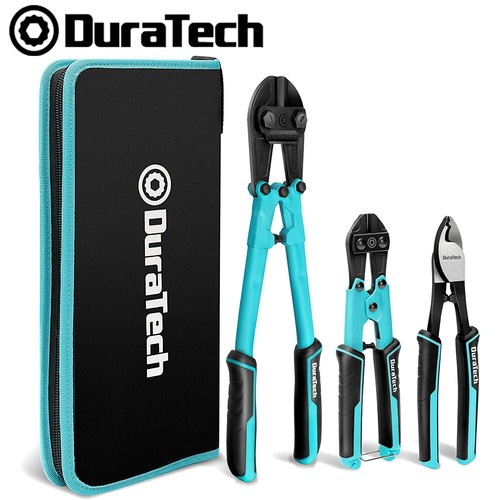 Duratech 3-teiliges Bolzenschneider-Zangen-Set 8 Zoll Bolzenschneider & Drahtschneider 14 Zoll Bolzenschneider - Bild 1 von 9