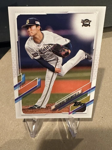 2021 Topps NPB Nippon Professional Baseball - #128 Yoshinobu Yamamoto (RC)