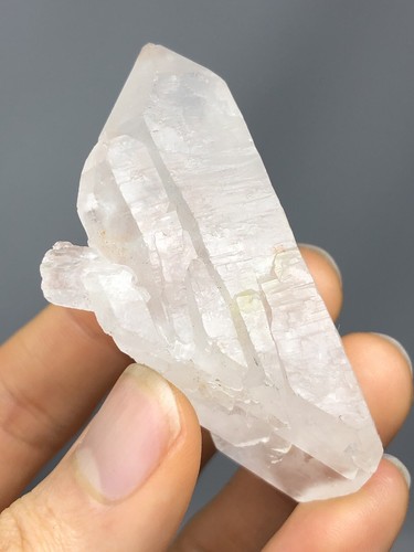 Lemurian Natural DT Elestial Quartz Crystal Brazil 2.0oz Reiki N25 - Picture 2 of 12
