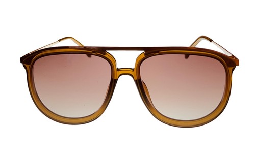 Zadig & Voltaire Men Moss Green Gold Plastic Metal Aviator Sunglass SZV196 090Y - Picture 2 of 12
