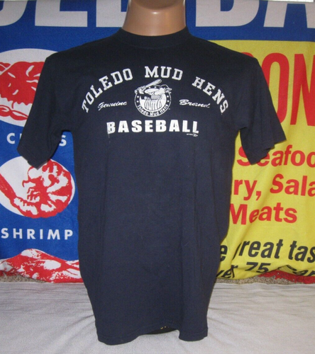TOLEDO MUD HENS 2005 T Shirt Uomo Medium MiLB Baseball Tigers MINOR LEAGUE TOL - Foto 2 di 4