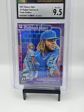 2021 Donruss Optic #3 Vladimir Guerrero Jr. DK CSG 9.5 Purple Pandora Prizm #/99