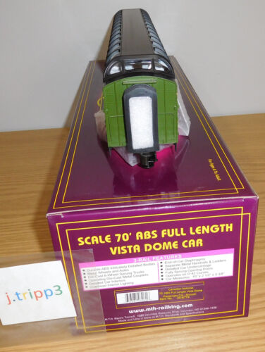 MTH 20-6774 CANADIAN NATIONAL CN FULL VISTA DOME PERSONENWAGEN O SCALE ZUG - Bild 4 von 7