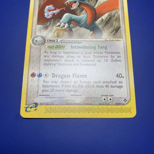 Pokemon Salamence EX Dragon 19/97 Rare Non-Holo - NM/LP - Picture 4 of 6