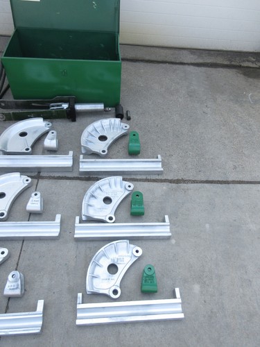 Curvatubi idraulico rigido/EMT Greenlee 882 Full 6 scarpe 1-1/4" 1-1/2" e 2" - Foto 3 di 12