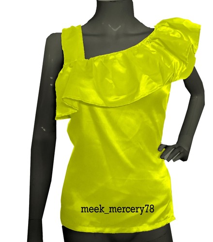 Strepless Top Women Office Wear Satin Women Party Wear Sleeveles Elastic S87 - Picture 45 of 45