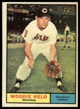 1961 Topps #60 Woodie Held