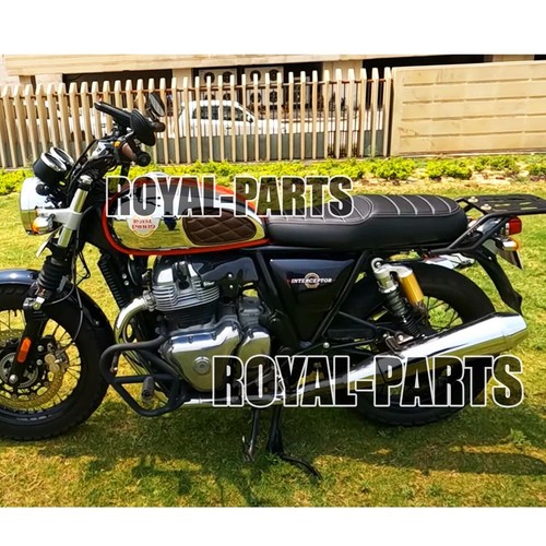 Royal Enfield "DELUXE TOURING DUAL SEAT BLACK" FOR Interceptor 650 & GT 650 - Picture 10 of 18