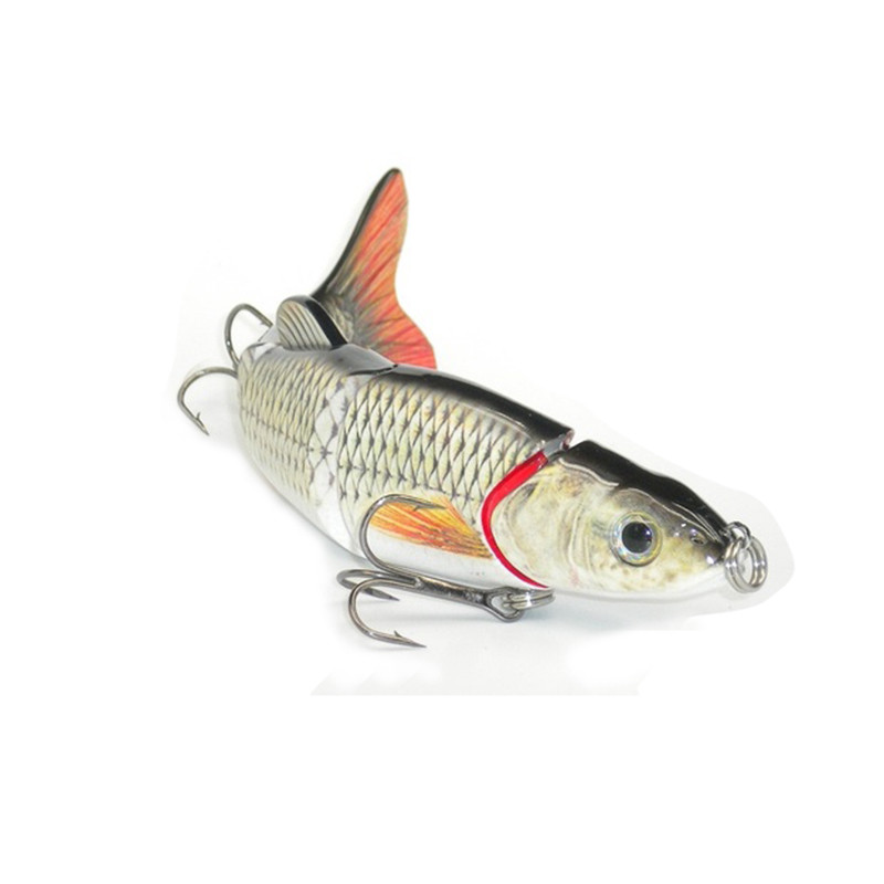 20X(Multi-Abschnitt 5 Abschnitt Angeln Kurbel Koeder Bass 3D Augen Angeln W Y GZ 20X(Multi-Abschnitt 5 Abschnitt Angeln Kurbel Koeder Bass 3D Augen Angeln W Y GZ