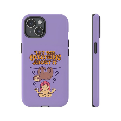 Phone Case, Cute Cartoon Design - Tough Cases for Overthinkers, Funny Phone - 第 34/89 張圖片