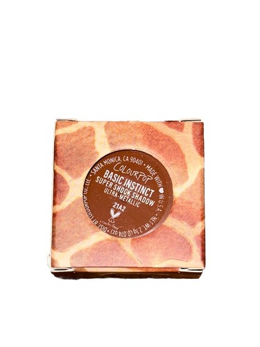 COLOURPOP Basic Instinct Super Shock Shadow Ultra Metallic BNiB - 2.1g/0.074oz - Picture 2 of 3