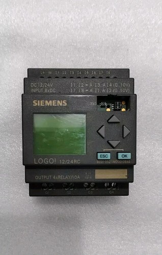 6ED1052-1MD00-0BA6 SIEMENS LOGO 12/24RC FEDEX - Picture 1 of 7