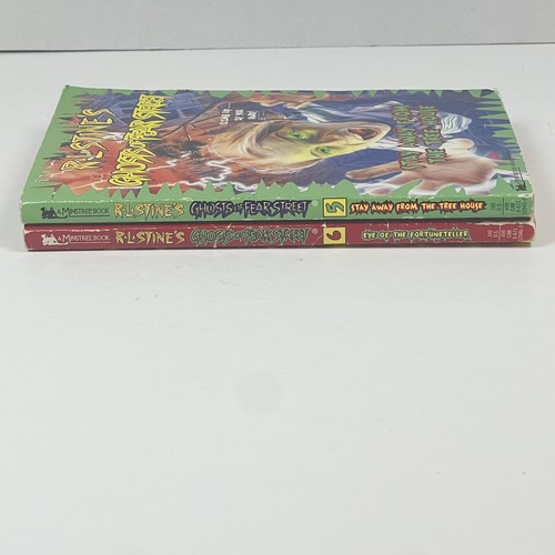 R L Stine's Ghosts of Fear Street PB Series 5 6 1st Ed 1st Printings 1990s Lot - Bild 3 von 6