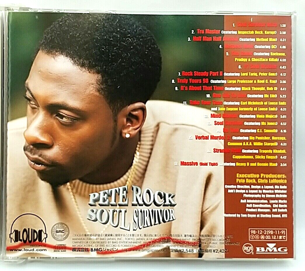 CD) Pete Rock ‎– Soul Survivor , Album, BVCP-21028, Near Mint, Obi
