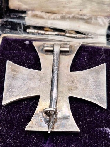 EK1 im Etui Hersteller KO Eiserne Kreuz 1. Klasse 1914 Orden Militaria Abzeichen - Bild 3 von 9