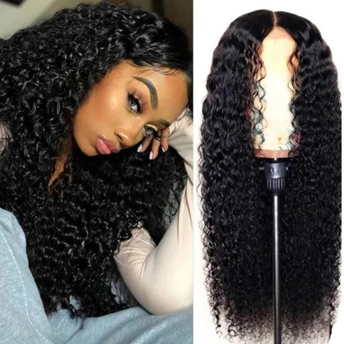 Peruvian Curly Human Hair Wig Glueless Lace Front Human Hair - Picture 33 of 39