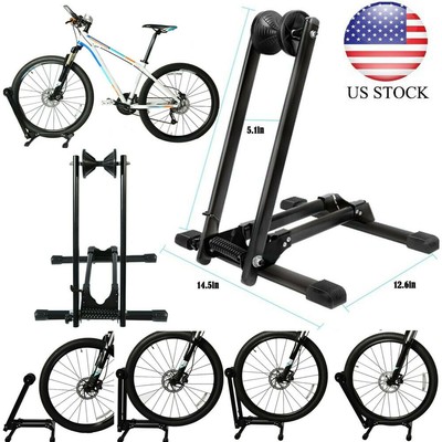 Bicycle Bike Floor Parking Storage Stand Display Rack Holder DURABLE QUALITY