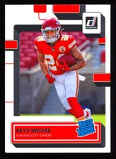2022 Skyy Moore Panini Donruss Rated Rookie Card# 324 Chiefs