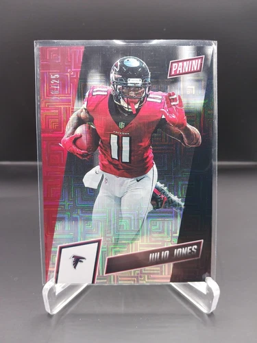 2019 Panini National Julio Jones /25 Atlanta Falcons Mojo Refractor #16 