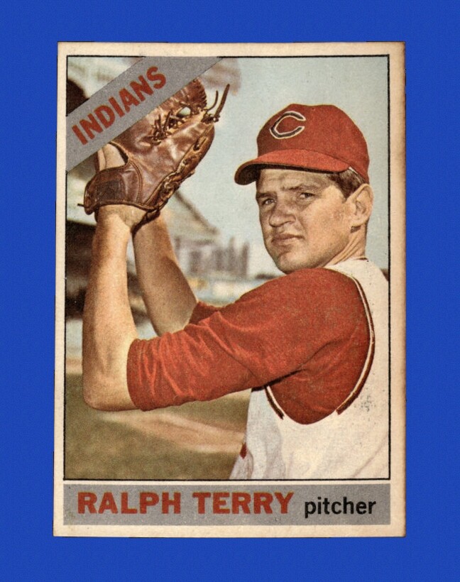 1966 Topps Venezuelan Set-Break #109 Ralph Terry VG-VGEX *GMCARDS*
