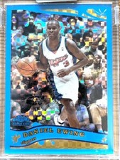 Daniel Ewing /90 RC 2005/06 Topps Chrome BLUE X-FRACTOR #194 Rookie Clippers SSP
