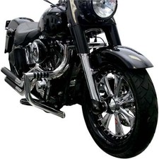 LINDBY 0505-1283 1710 Magnumbar® Front Highway Bar Magnumbar® - Chrome - FLST