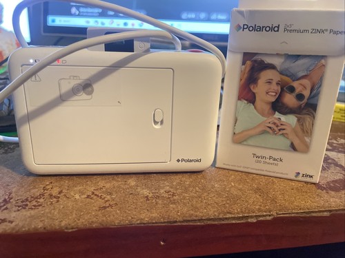 Camera Polaroid Digital Instant Snap Print White 10mp Zink Touch Zero Ink ™ - Picture 4 of 4