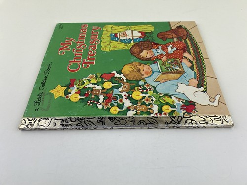 My Christmas Treasury Green Cover A Little Golden Book 1976 455-31 - Imagen 3 de 10