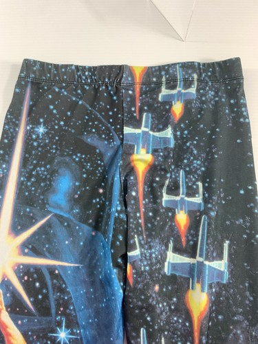 Mighty Fine Womens Leggings Size Medium Star Wars Princess Leia Luke Yoga - Picture 4 of 6