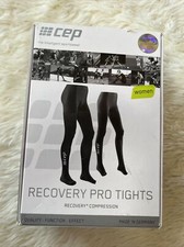 Womens CEP Recovery Pro Tights Size II Black Compression Germany