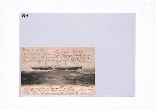 BELGIUM PAQUEBOT Postcard *Princesse Clementine* OSTENDE-DOVER Maritime 1911 YG4 - Picture 9 of 10