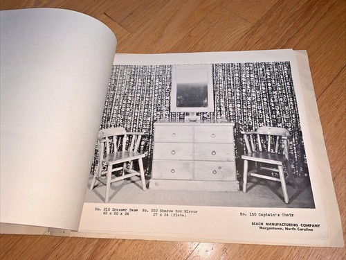BEACHCRAFT RUGGED RUSTIC PINE FURNITURE Catalog BEACH MFG-Morgantown N. Carolina - Imagen 3 de 11