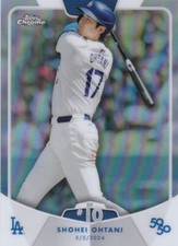 Shohei Ohtani DODGERS TOPPS 2024 50/50 HR 10 5/5 Los Angeles 17 REFRACTOR