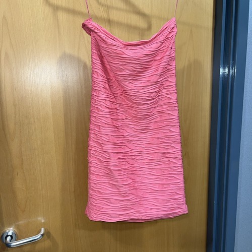 zara dress Coral M - Picture 3 of 3