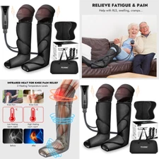 Circulacion Pie Pierna Masajeador Rodilla Modos Calor Alivio Del Dolor Muscular