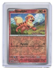 Growlithe 058/165 Pokémon Scarlet & Violet 151 Reverse Holo Common NM/MINT